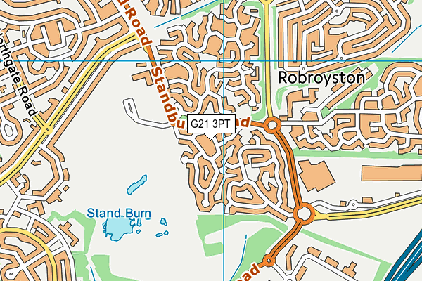 G21 3PT map - OS VectorMap District (Ordnance Survey) G21 3PT map - OS VectorMap District (Ordnance Survey)