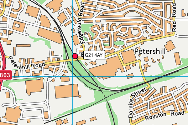 G21 4AY map - OS VectorMap District (Ordnance Survey) G21 4AY map - OS VectorMap District (Ordnance Survey)