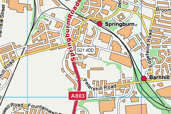 G21 4DD map - OS VectorMap District (Ordnance Survey) G21 4DD map - OS VectorMap District (Ordnance Survey)