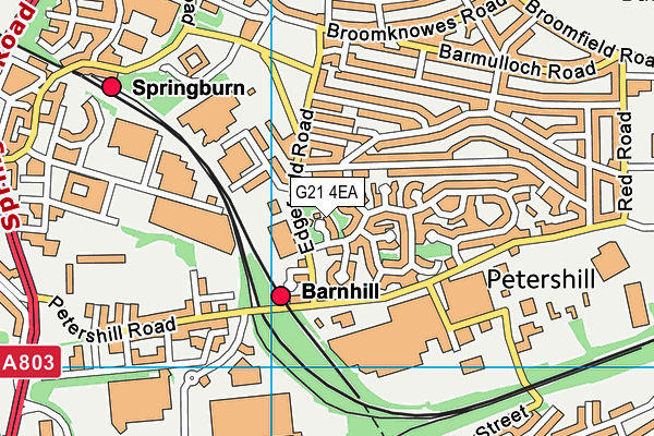 G21 4EA map - OS VectorMap District (Ordnance Survey) G21 4EA map - OS VectorMap District (Ordnance Survey)
