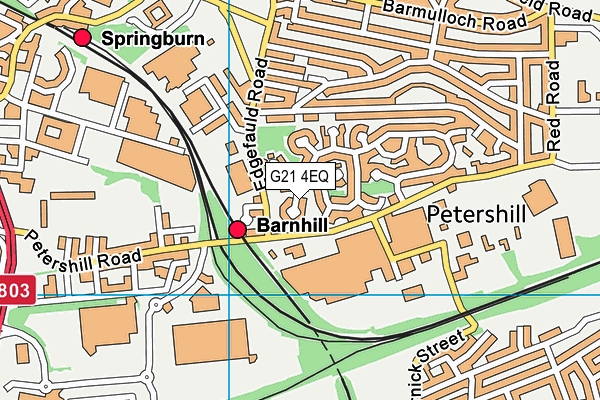 G21 4EQ map - OS VectorMap District (Ordnance Survey) G21 4EQ map - OS VectorMap District (Ordnance Survey)