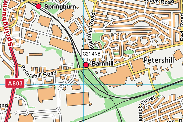G21 4NB map - OS VectorMap District (Ordnance Survey) G21 4NB map - OS VectorMap District (Ordnance Survey)