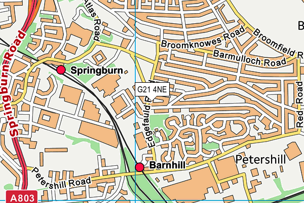 G21 4NE map - OS VectorMap District (Ordnance Survey) G21 4NE map - OS VectorMap District (Ordnance Survey)