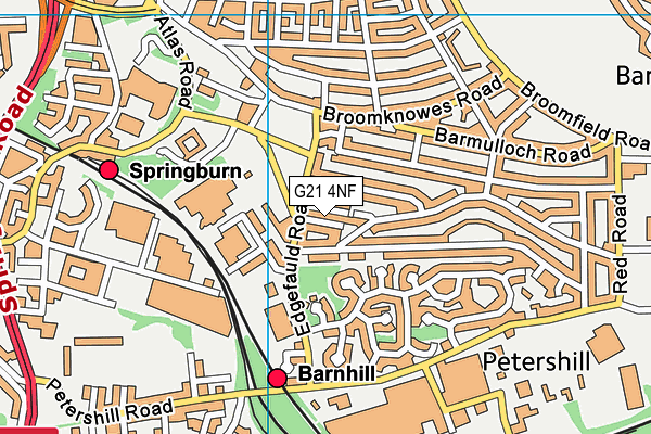 G21 4NF map - OS VectorMap District (Ordnance Survey) G21 4NF map - OS VectorMap District (Ordnance Survey)