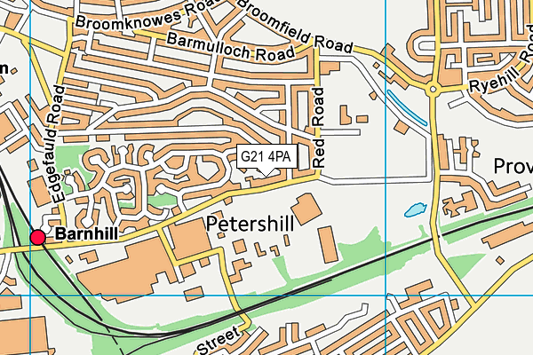 G21 4PA map - OS VectorMap District (Ordnance Survey) G21 4PA map - OS VectorMap District (Ordnance Survey)