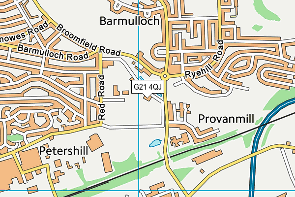 G21 4QJ map - OS VectorMap District (Ordnance Survey) G21 4QJ map - OS VectorMap District (Ordnance Survey)