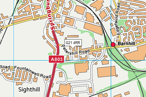 G21 4RR map - OS VectorMap District (Ordnance Survey) G21 4RR map - OS VectorMap District (Ordnance Survey)