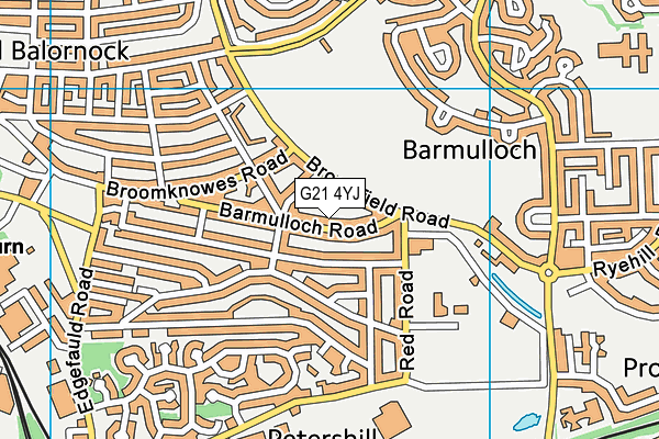 G21 4YJ map - OS VectorMap District (Ordnance Survey) G21 4YJ map - OS VectorMap District (Ordnance Survey)