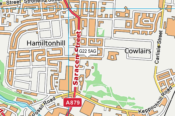 G22 5AG map - OS VectorMap District (Ordnance Survey) G22 5AG map - OS VectorMap District (Ordnance Survey)