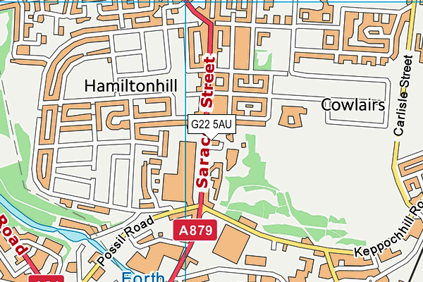 G22 5AU map - OS VectorMap District (Ordnance Survey) G22 5AU map - OS VectorMap District (Ordnance Survey)