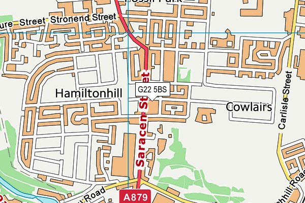 G22 5BS map - OS VectorMap District (Ordnance Survey) G22 5BS map - OS VectorMap District (Ordnance Survey)