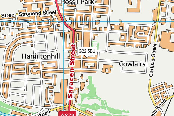 G22 5BU map - OS VectorMap District (Ordnance Survey) G22 5BU map - OS VectorMap District (Ordnance Survey)