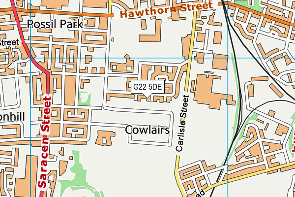 G22 5DE map - OS VectorMap District (Ordnance Survey) G22 5DE map - OS VectorMap District (Ordnance Survey)