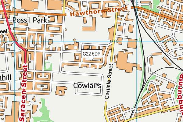 G22 5DP map - OS VectorMap District (Ordnance Survey) G22 5DP map - OS VectorMap District (Ordnance Survey)