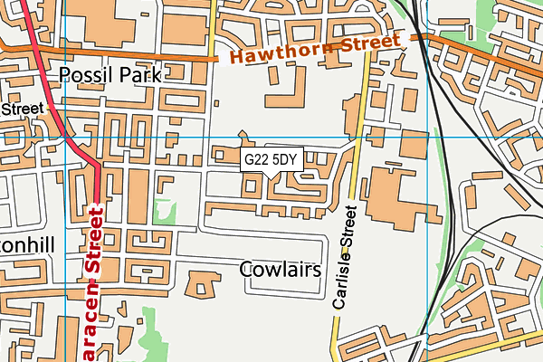 G22 5DY map - OS VectorMap District (Ordnance Survey) G22 5DY map - OS VectorMap District (Ordnance Survey)