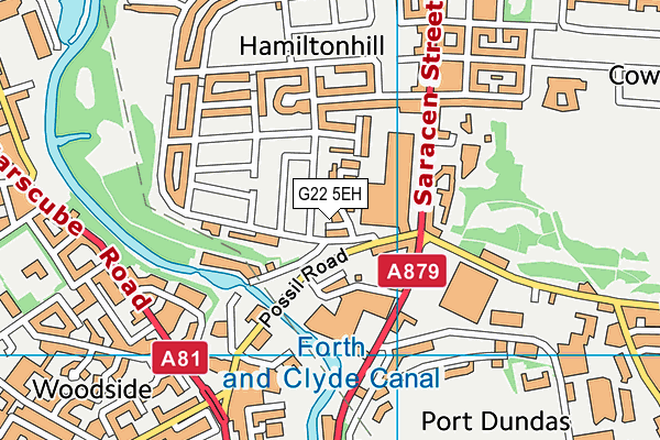 G22 5EH map - OS VectorMap District (Ordnance Survey) G22 5EH map - OS VectorMap District (Ordnance Survey)