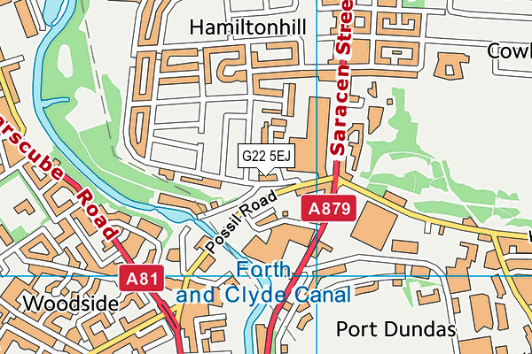 G22 5EJ map - OS VectorMap District (Ordnance Survey) G22 5EJ map - OS VectorMap District (Ordnance Survey)