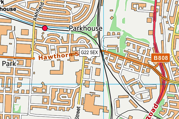 G22 5EX map - OS VectorMap District (Ordnance Survey) G22 5EX map - OS VectorMap District (Ordnance Survey)