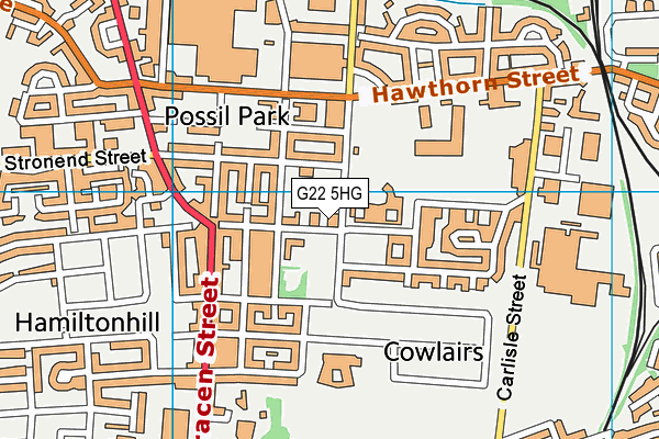 G22 5HG map - OS VectorMap District (Ordnance Survey) G22 5HG map - OS VectorMap District (Ordnance Survey)