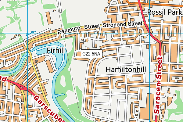 G22 5NA map - OS VectorMap District (Ordnance Survey) G22 5NA map - OS VectorMap District (Ordnance Survey)