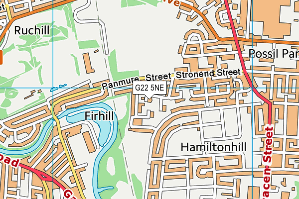 G22 5NE map - OS VectorMap District (Ordnance Survey) G22 5NE map - OS VectorMap District (Ordnance Survey)