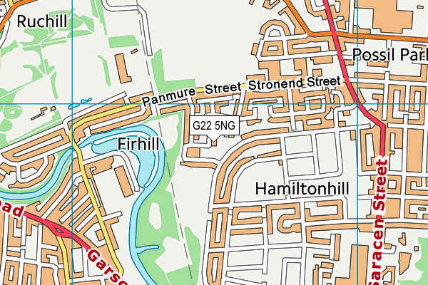 G22 5NG map - OS VectorMap District (Ordnance Survey) G22 5NG map - OS VectorMap District (Ordnance Survey)