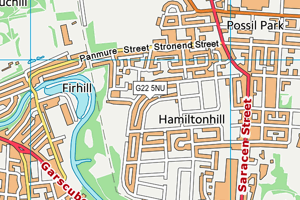 G22 5NU map - OS VectorMap District (Ordnance Survey) G22 5NU map - OS VectorMap District (Ordnance Survey)
