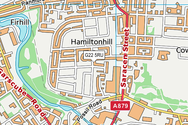 G22 5RU map - OS VectorMap District (Ordnance Survey) G22 5RU map - OS VectorMap District (Ordnance Survey)