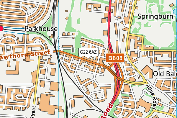 G22 6AZ map - OS VectorMap District (Ordnance Survey) G22 6AZ map - OS VectorMap District (Ordnance Survey)