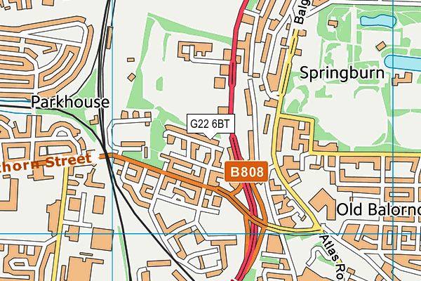 G22 6BT map - OS VectorMap District (Ordnance Survey) G22 6BT map - OS VectorMap District (Ordnance Survey)
