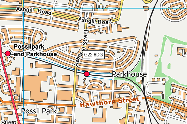 G22 6DG map - OS VectorMap District (Ordnance Survey) G22 6DG map - OS VectorMap District (Ordnance Survey)