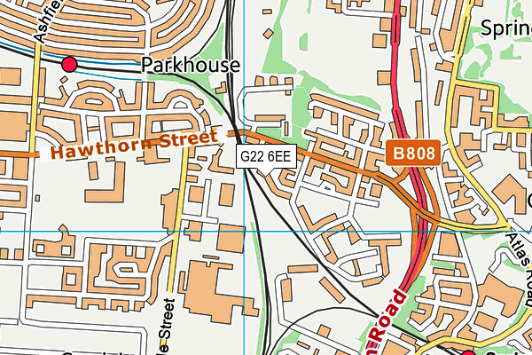 G22 6EE map - OS VectorMap District (Ordnance Survey) G22 6EE map - OS VectorMap District (Ordnance Survey)
