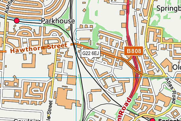 G22 6EJ map - OS VectorMap District (Ordnance Survey) G22 6EJ map - OS VectorMap District (Ordnance Survey)
