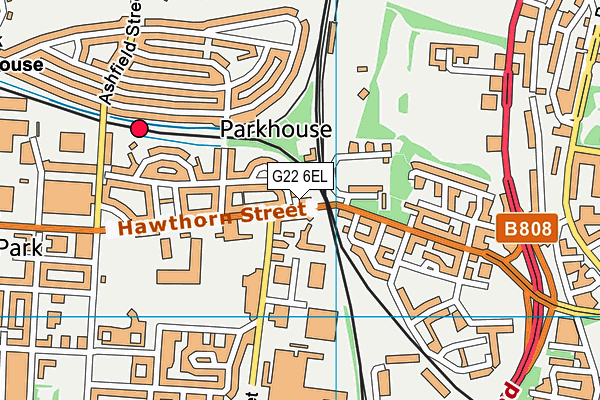 G22 6EL map - OS VectorMap District (Ordnance Survey) G22 6EL map - OS VectorMap District (Ordnance Survey)