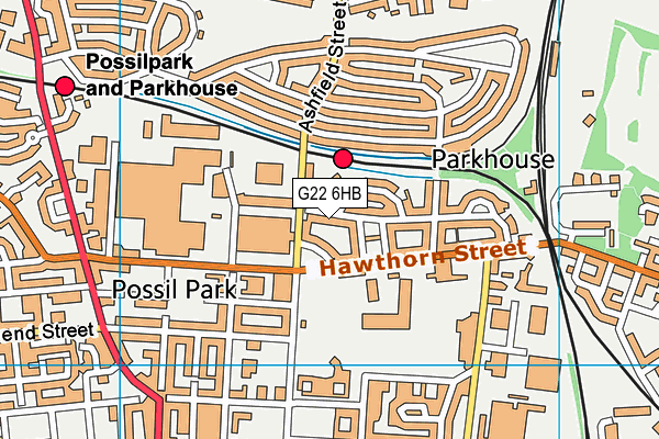 G22 6HB map - OS VectorMap District (Ordnance Survey) G22 6HB map - OS VectorMap District (Ordnance Survey)