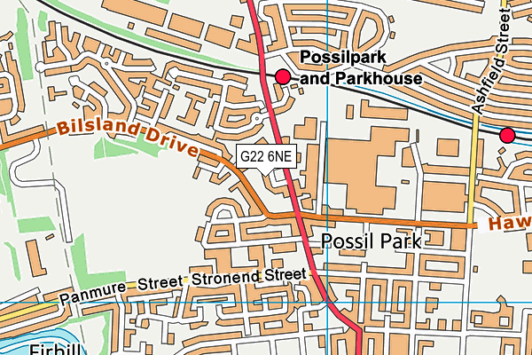 G22 6NE map - OS VectorMap District (Ordnance Survey) G22 6NE map - OS VectorMap District (Ordnance Survey)