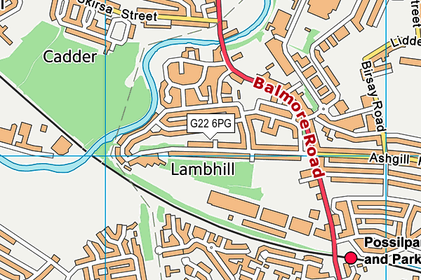 G22 6PG map - OS VectorMap District (Ordnance Survey) G22 6PG map - OS VectorMap District (Ordnance Survey)