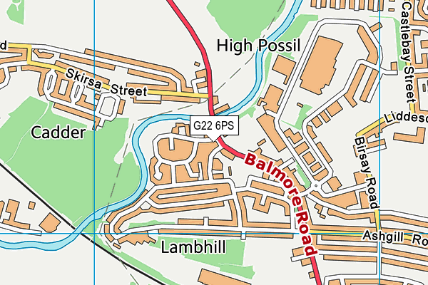 G22 6PS map - OS VectorMap District (Ordnance Survey) G22 6PS map - OS VectorMap District (Ordnance Survey)