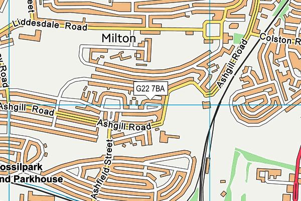 G22 7BA map - OS VectorMap District (Ordnance Survey) G22 7BA map - OS VectorMap District (Ordnance Survey)