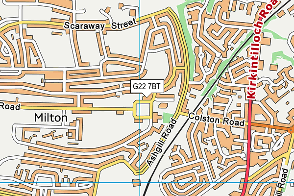 G22 7BT map - OS VectorMap District (Ordnance Survey) G22 7BT map - OS VectorMap District (Ordnance Survey)