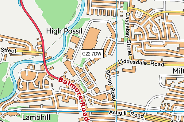 G22 7DW map - OS VectorMap District (Ordnance Survey) G22 7DW map - OS VectorMap District (Ordnance Survey)
