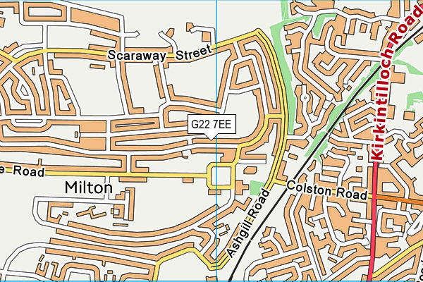 G22 7EE map - OS VectorMap District (Ordnance Survey) G22 7EE map - OS VectorMap District (Ordnance Survey)