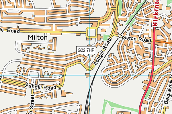 G22 7HP map - OS VectorMap District (Ordnance Survey) G22 7HP map - OS VectorMap District (Ordnance Survey)