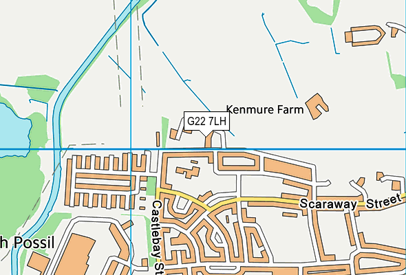 G22 7LH map - OS VectorMap District (Ordnance Survey) G22 7LH map - OS VectorMap District (Ordnance Survey)