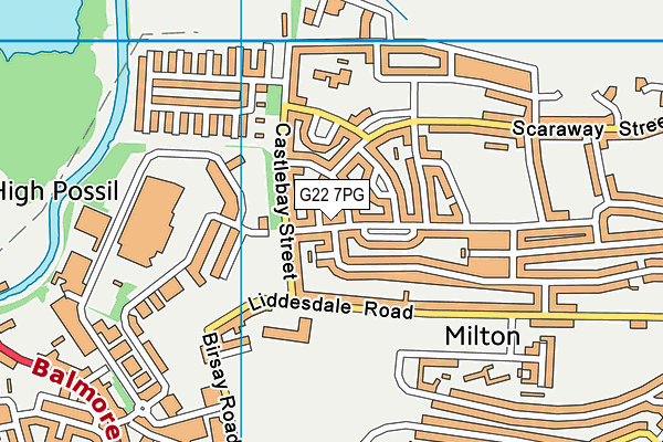 G22 7PG map - OS VectorMap District (Ordnance Survey) G22 7PG map - OS VectorMap District (Ordnance Survey)