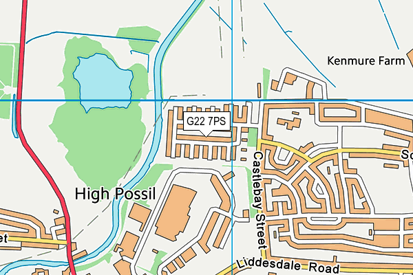 G22 7PS map - OS VectorMap District (Ordnance Survey) G22 7PS map - OS VectorMap District (Ordnance Survey)