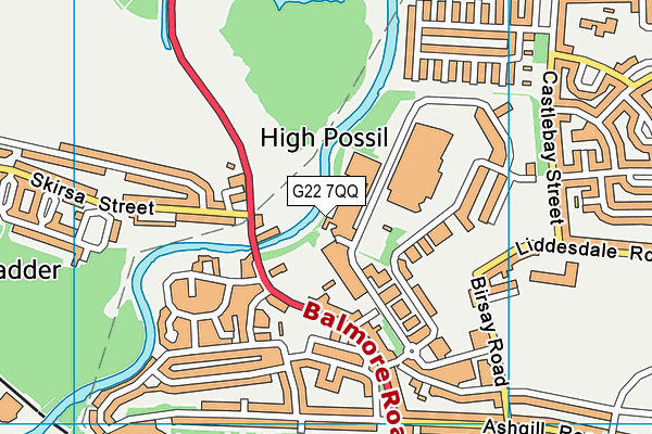 G22 7QQ map - OS VectorMap District (Ordnance Survey) G22 7QQ map - OS VectorMap District (Ordnance Survey)