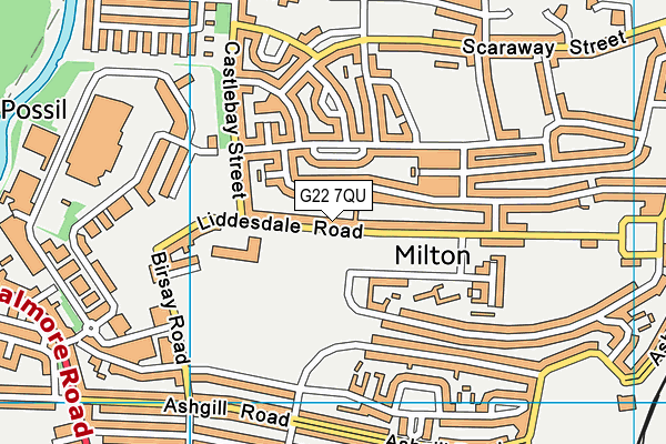 G22 7QU map - OS VectorMap District (Ordnance Survey) G22 7QU map - OS VectorMap District (Ordnance Survey)