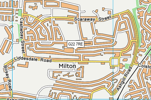 G22 7RE map - OS VectorMap District (Ordnance Survey) G22 7RE map - OS VectorMap District (Ordnance Survey)
