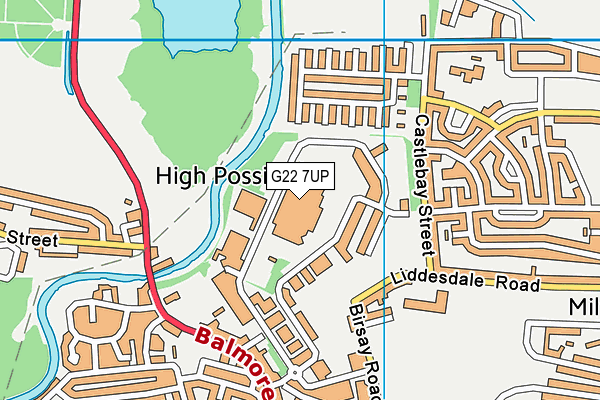 G22 7UP map - OS VectorMap District (Ordnance Survey) G22 7UP map - OS VectorMap District (Ordnance Survey)